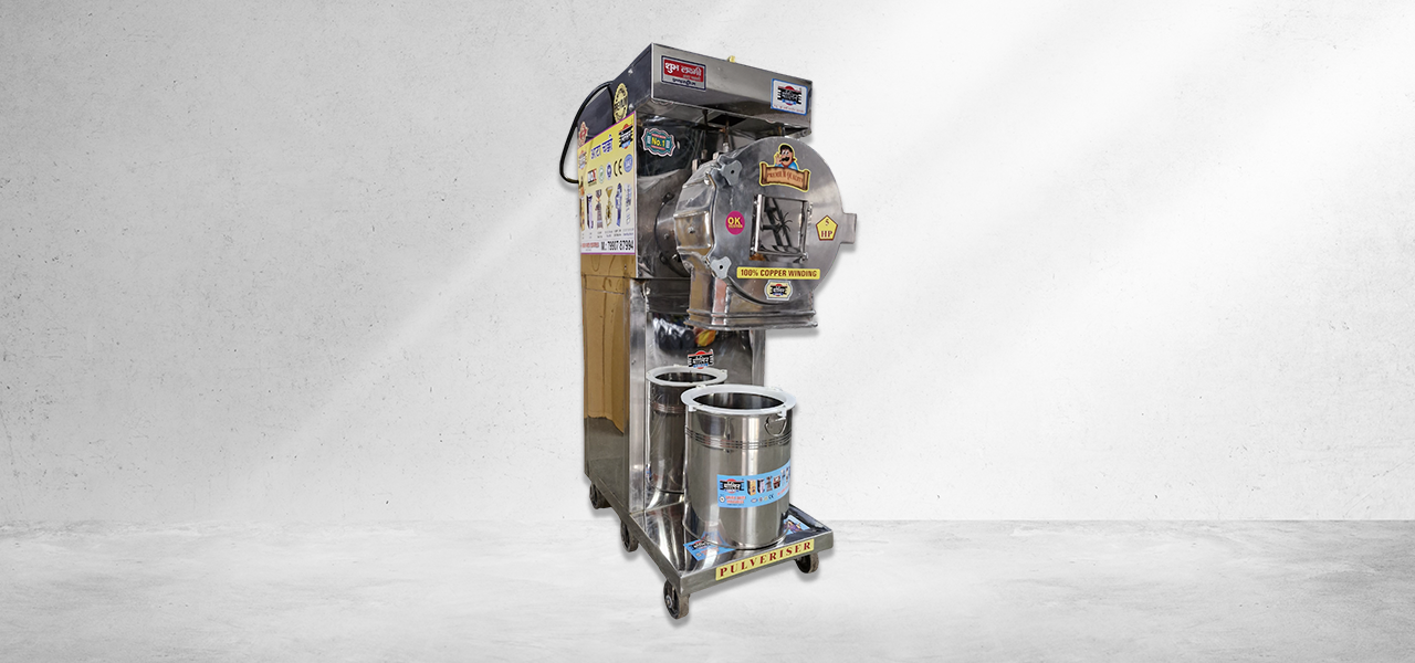 S.S. 2 in 1 Pulverizer Machine